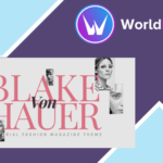 Blake von Hauer - Editorial Fashion Magazine Theme