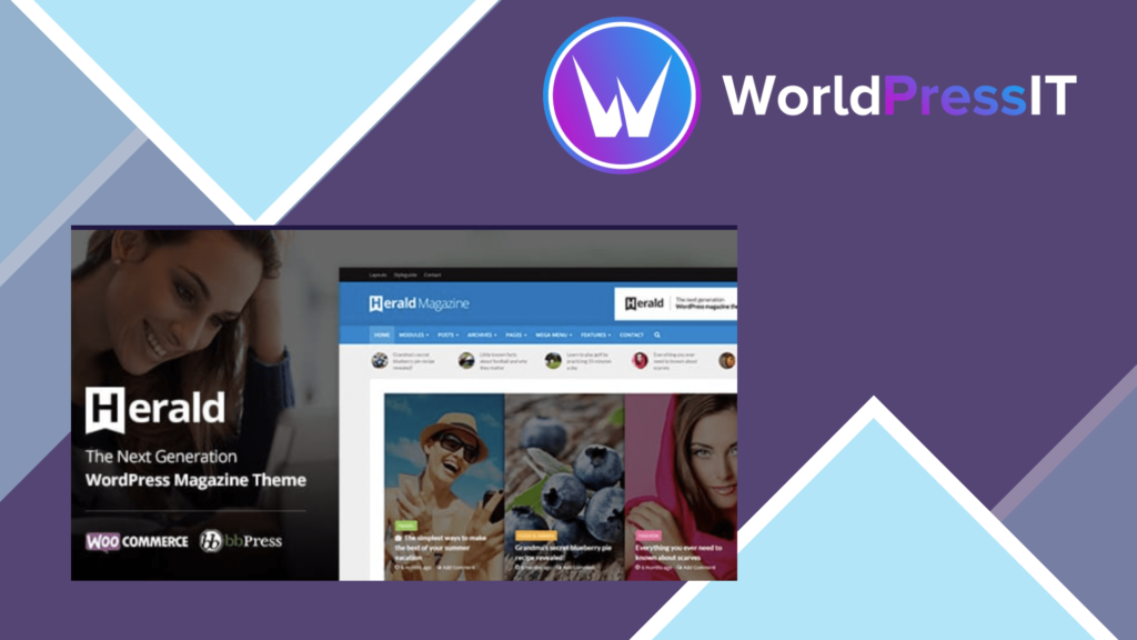 Herald - Newspaper and News Portal WordPress Theme