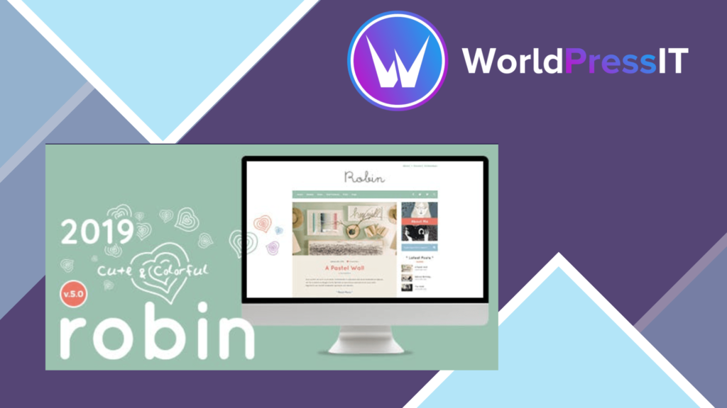 Robin - Cute and Colorful Blog Theme