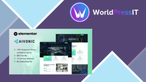 Aivonic – AI and Robotics Elementor Pro Template Kit