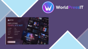Vapixo - Vape Store Elementor Pro Template Kit