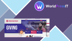 Giving – Charity and Donation Elementor Template Kit