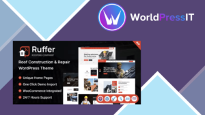 Ruffer - Roof Construction and Repair WordPress Theme