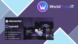 ByteSkill – IT Online Course and Education Elementor Pro Template Kit