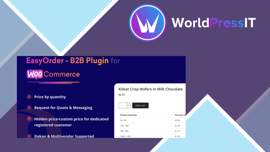 EasyOrder – B2B Plugin for WooCommerce