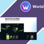 Skatecourse – Skateboard Lesson Elementor Kit