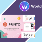 Printo - 3D Printing and Manufacturing WordPress Theme