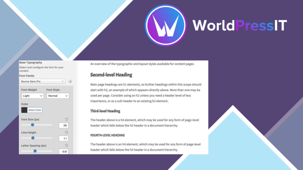 Fonts Plugin Pro Google Fonts for WordPress