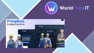 Prosplum – Plumbing Services Elementor Template Kit