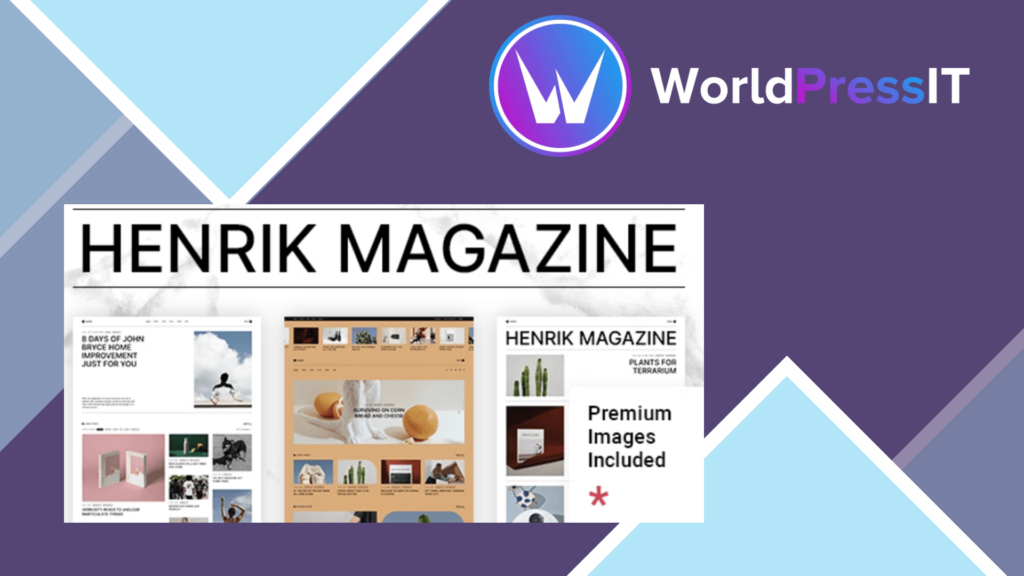 Henrik – Creative Magazine Theme
