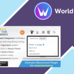 Attachment Tab For Woocommerce