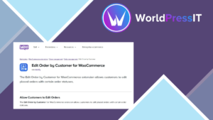 Edit Order by Customer