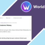 WooCommerce Customer History