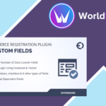 WooCommerce Registration Fields Plugin - Custom Signup Fields