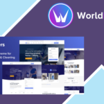 Moppers - Cleaning Company and Services WordPress Theme