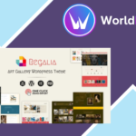 Regalia - Artist Portfolio, Art Gallery Theme