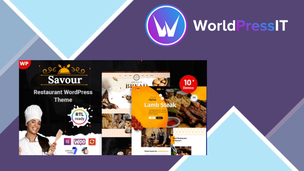 Savour - Restaurant WordPress Theme