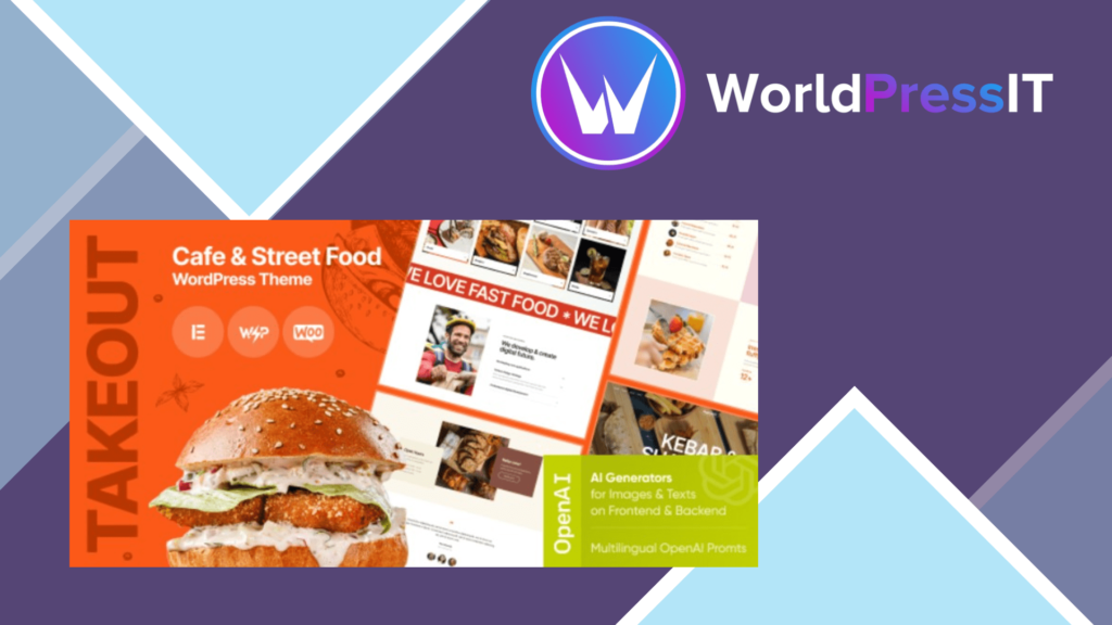 Takeout - Cafe and Fast Food WordPress Theme