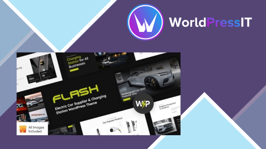 The Flash - Electric Car Supplier and Charging Station WordPress Theme1.12 The Flash - Electric Car Supplier and Charging Station WordPress Theme