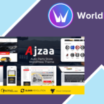 Ajzaa - Auto Parts Store WordPress Theme