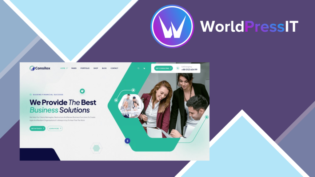 Consilox – Consulting Business WordPress Theme