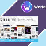 Daily Bulletin - Magazine and Newspaper WordPress Theme