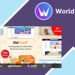KidXtore - Kids Clothing and Toys Store Elementor WooCommerce WordPress Theme