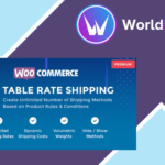 WooCommerce Table Rate Shipping By ZendCrew