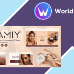 Amiy - Beauty Cosmetics Shop WordPress Theme