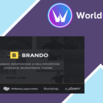 Brando - Responsive and Multipurpose OnePage WordPress Theme
