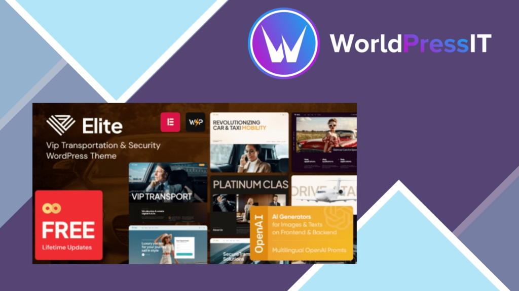 Elite - Vip Transportation and Security WordPress Theme