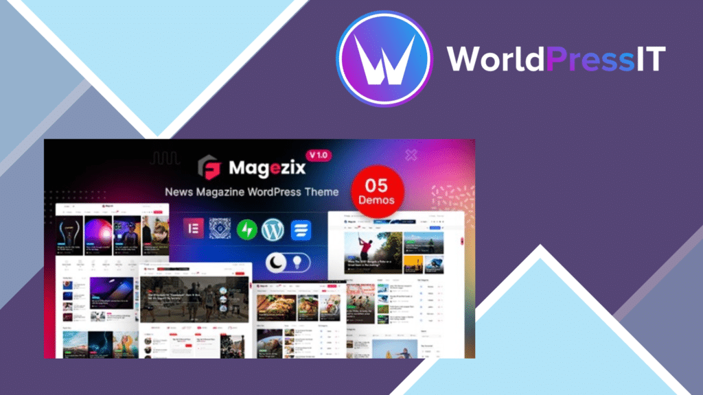 Magezix - Newspaper and Magazine WordPress Theme