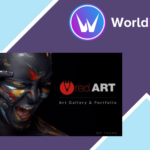 Red Art | Artist Portfolio WordPress Theme