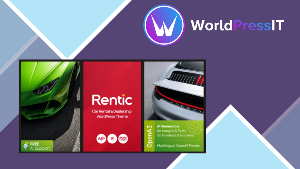 Rentic - Car Rental and Dealership WordPress Theme