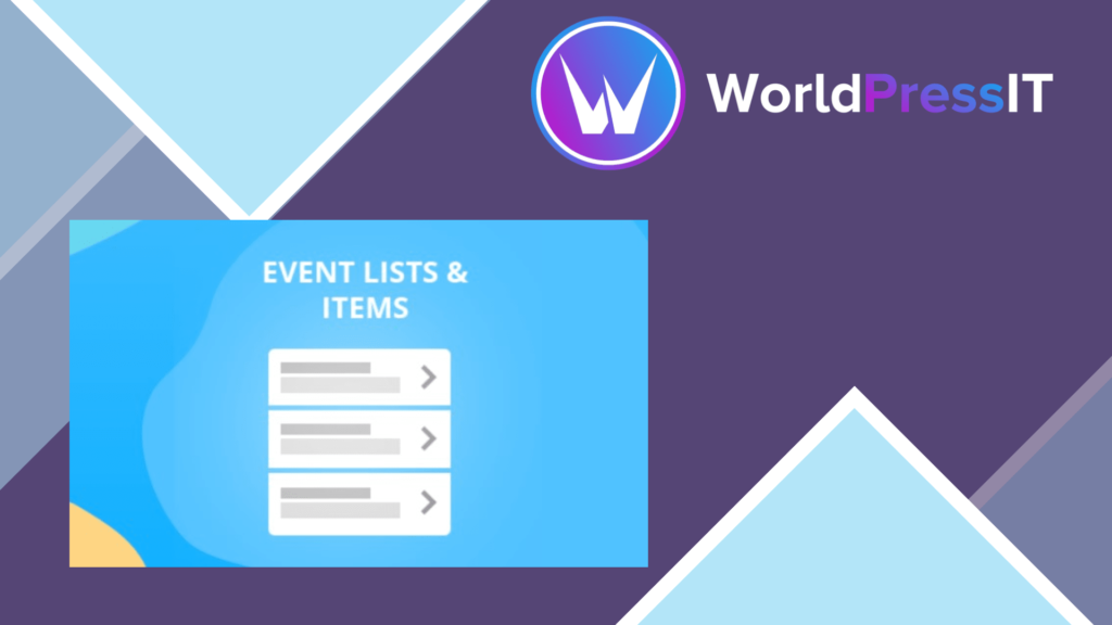 EventOn Lists and Items