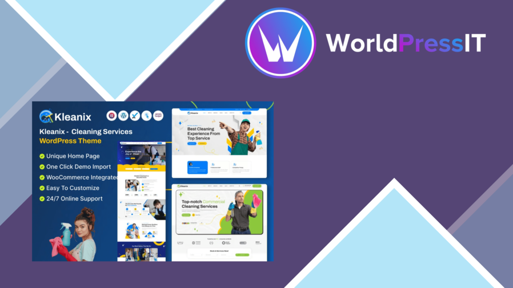 Kleanix – Cleaning Service WordPress Theme1.0.0 Kleanix – Cleaning Service WordPress Theme