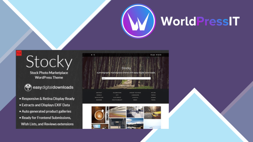 Stocky - A Stock Photography Marketplace Theme2.2 Stocky - A Stock Photography Marketplace Theme