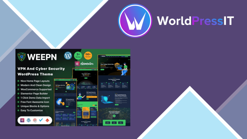 Weepn – VPN and Cloud Services WordPress Theme1.0 Weepn – VPN and Cloud Services WordPress Theme
