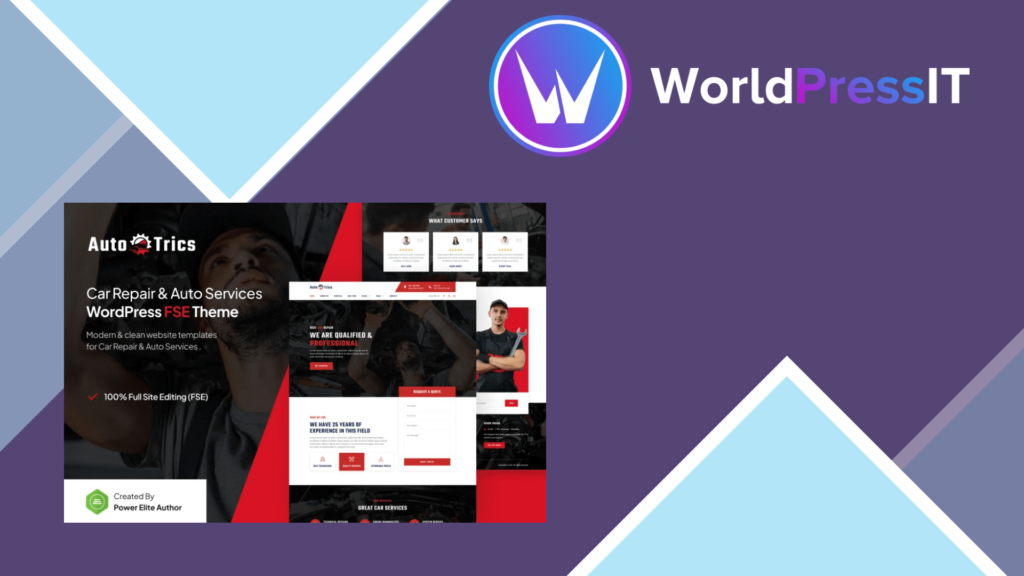 AutoTrics – Car Repair and Auto Service WP Theme1.0.0 AutoTrics – Car Repair and Auto Service WP Theme