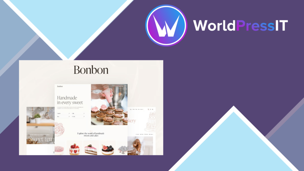 Bonbon - Chocolate and Pastry Shop WordPress Theme