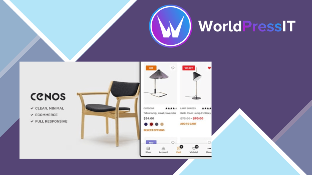 Cenos - Modern Furniture WooCommerce Theme