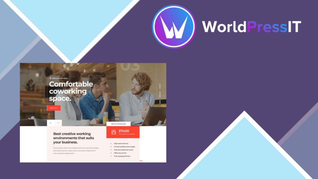 Codesk – Creative Office Space WordPress Theme
