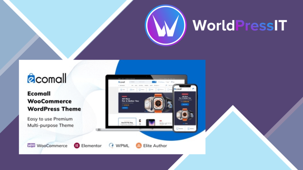Ecomall - Elementor Electronics WooCommerce Theme1.1.9 Ecomall - Elementor Electronics WooCommerce Theme