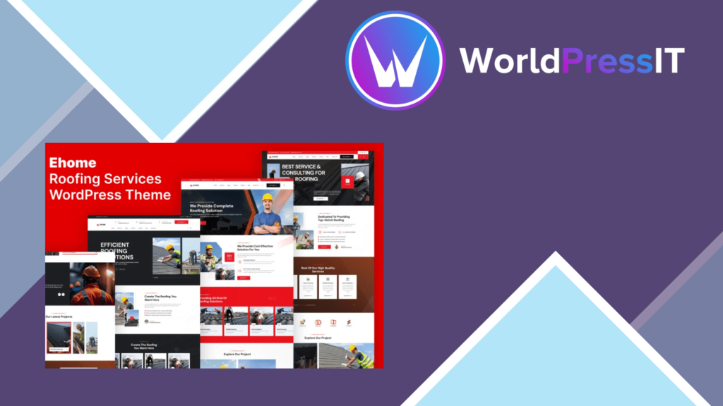 Ehome – Roofing Services WordPress Theme1.0.0 Ehome – Roofing Services WordPress Theme