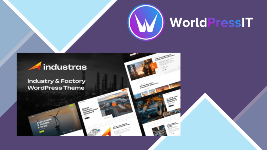 Industras - Industry and Factory WordPress Theme