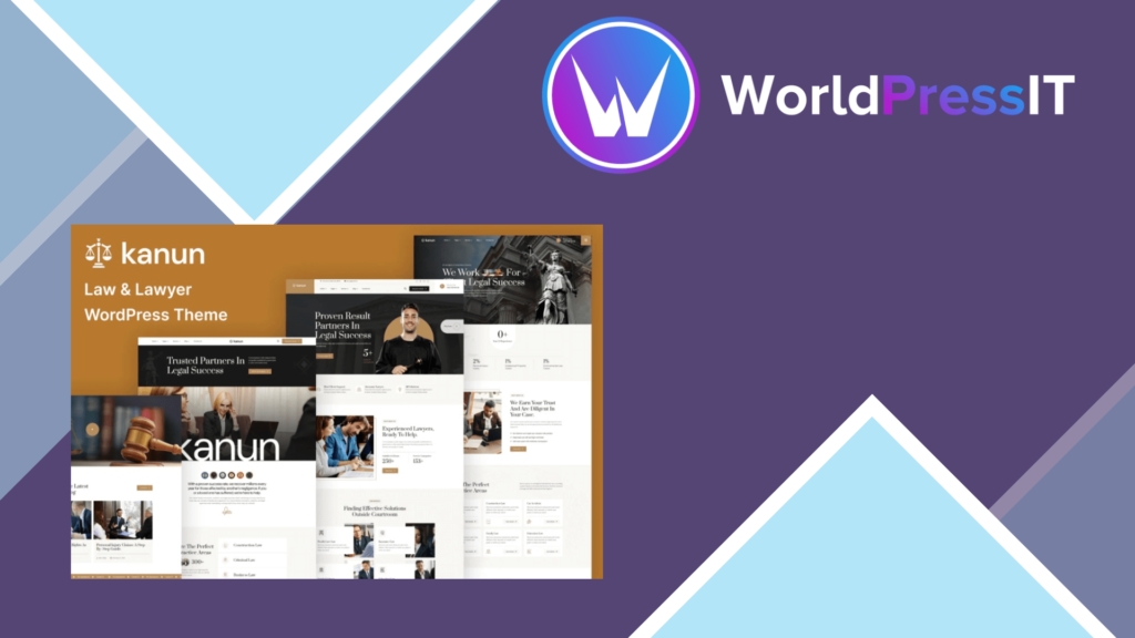 Kanun - Lawyer and Law Firm WordPress Theme