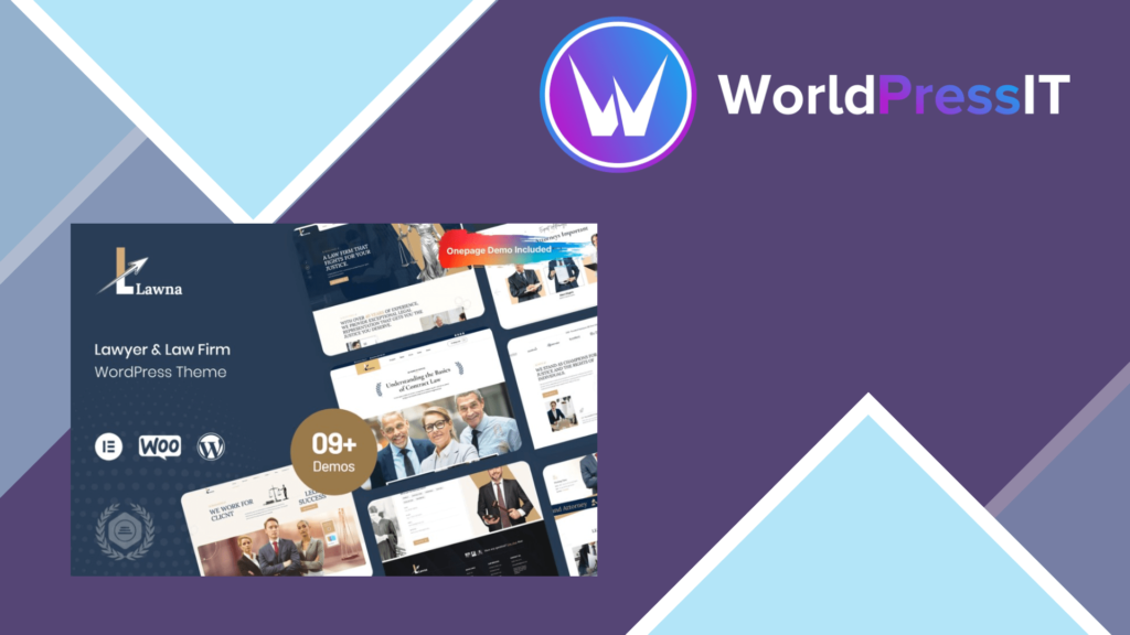 Lawna – Lawyer and Law Firm WordPress Theme