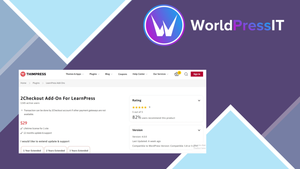 LearnPress 2Checkout Payment