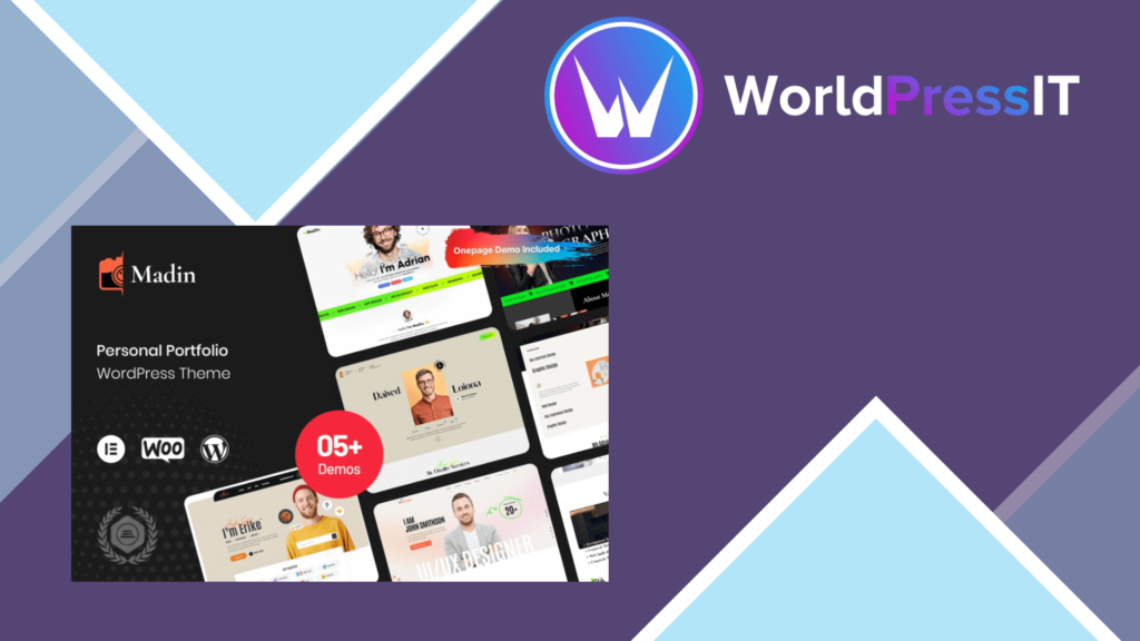 Madin – Personal Portfolio WordPress Theme1.0.0 Madin – Personal Portfolio WordPress Theme
