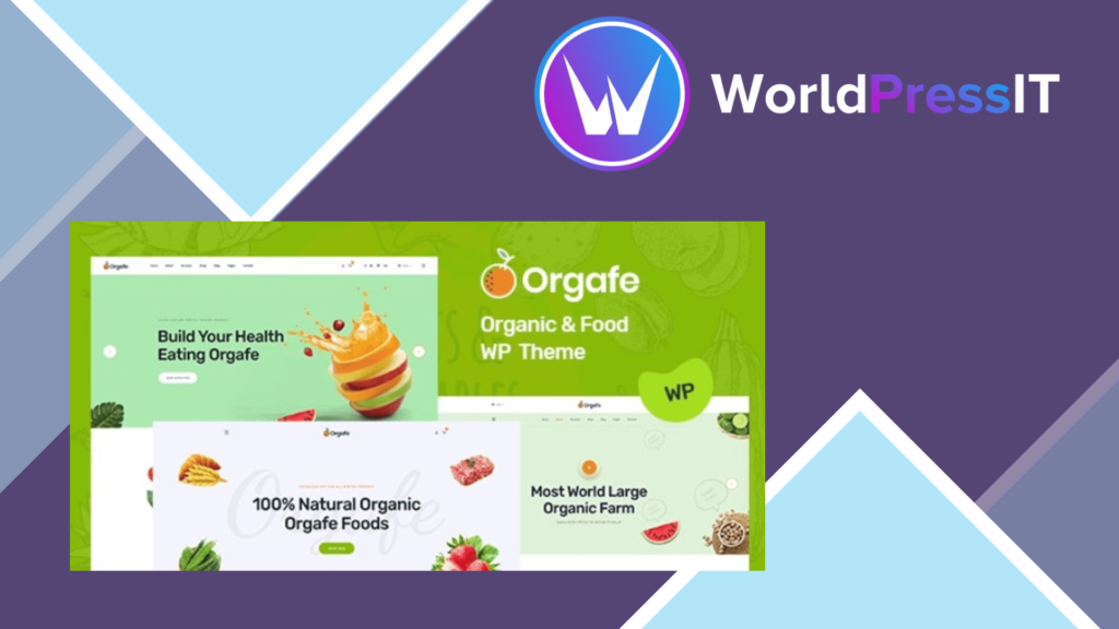 Orgafe - Organic Food WordPress Theme